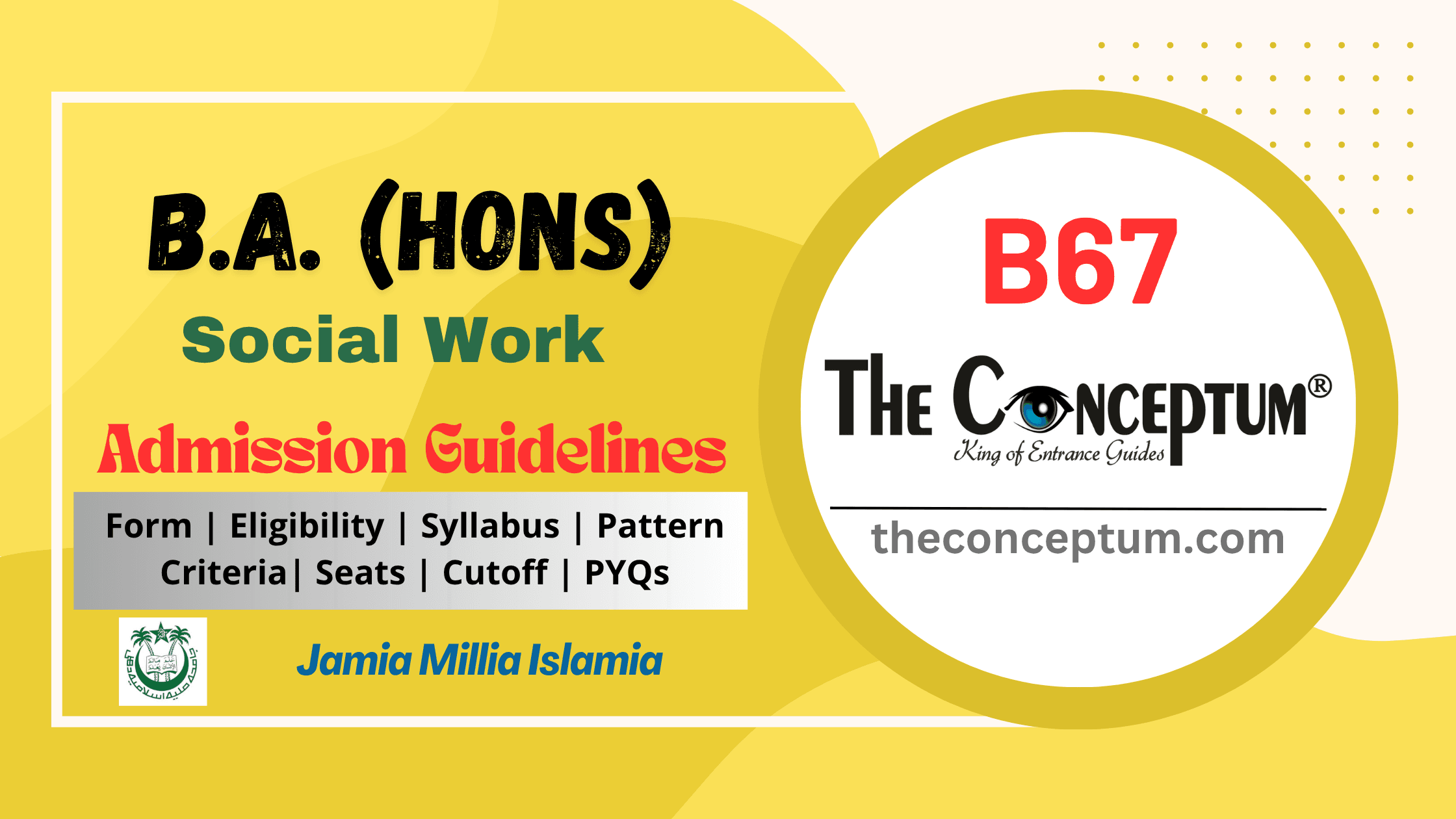 JMI B.A Hons Social Work Admission 2026 – Syllabus, Cut-off, Fee, Guide