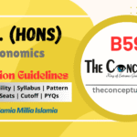 Jamia B.A Hons Economics Guidelines