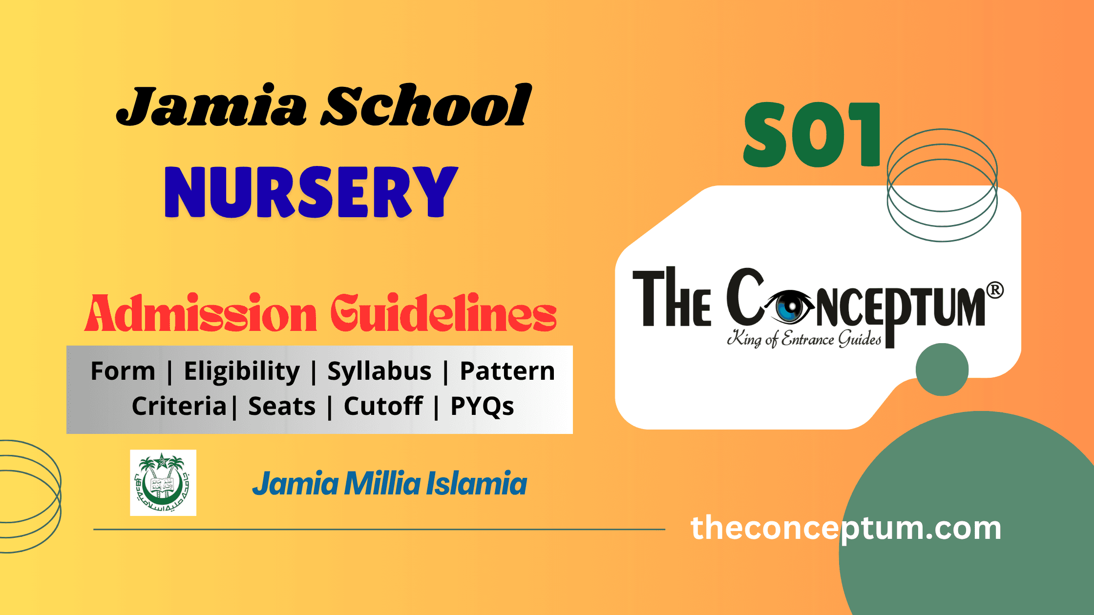 Jamia Nursery Admission – Mushir Fatma School Form Guide