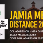 Jamia MBA Distance Admission 2025 – CDOE JMI